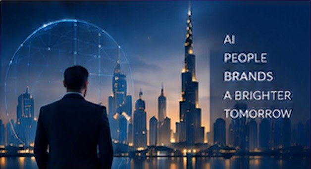 Screenshot Marketing insights article cover on AI search visibility by Syntharis Group