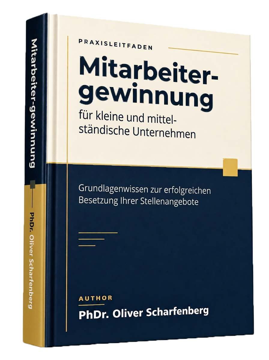 Recruiting know-how you can read first: The Praxisleitfaden Mitarbeitergewinnung